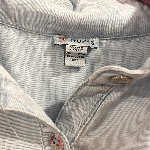 Extra Small Jean Romper by Guess - Picture 8 of 8